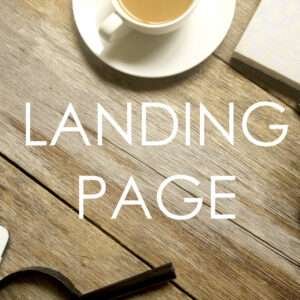 Responsive landing page